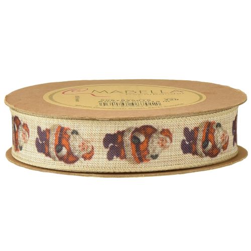 Artikel Weihnachtsband rustikal Band Weihnachtsmann 25mm 15m