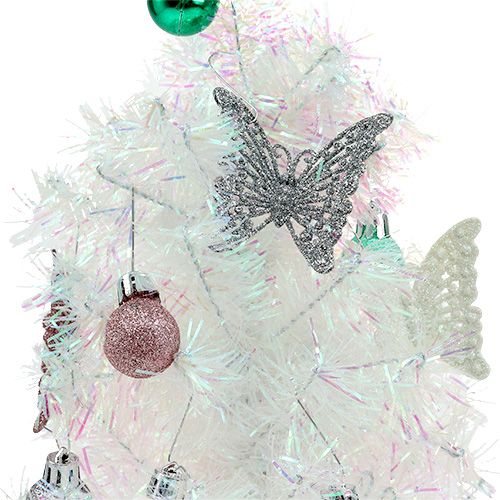 Floristik24 Weihnachtsdeko Mini Baum Bunt 43cm