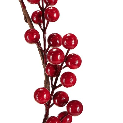 Artikel Weihnachtsgirlande künstlich Beerengirlande Rot 180cm