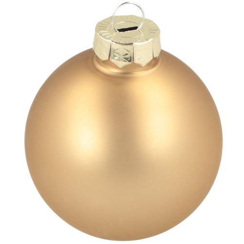 Artikel Weihnachtskugel-Trio Gold & Rosé – edles 3er-Set mit Glanz und Stil 5cm 24St
