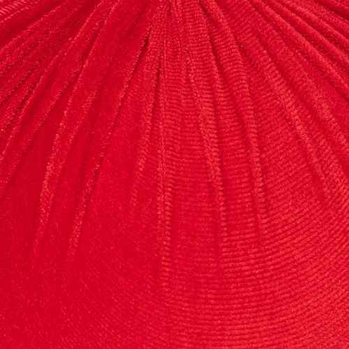 Weihnachtskugel Samt Rot 25 cm