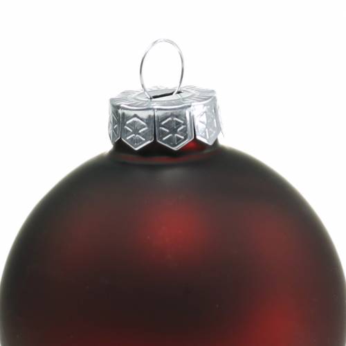 Weihnachtskugel Ø6cm Granatapfel Sortiert 28St Baumschmuck
