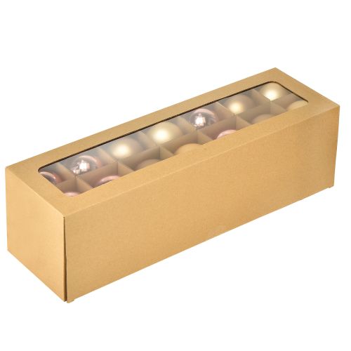 Artikel Weihnachtskugeln Gold und Rosé Echtglas Ø60mm 24 St