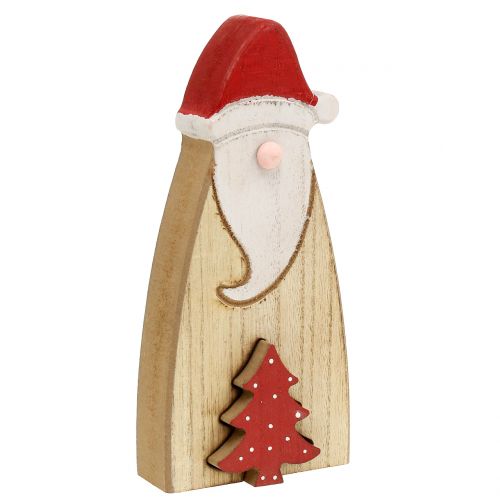 Floristik24 Weihnachtsmann Holz 17cm