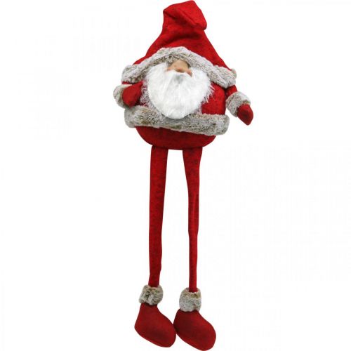 Floristik24 Weihnachtsmann Kantenhocker Deko-Figur Weihnachten 28×22×88cm