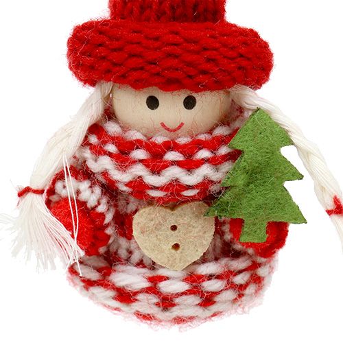 Floristik24 Weihnachtswichtel zum Hängen 6,5cm L15cm sort. 3St