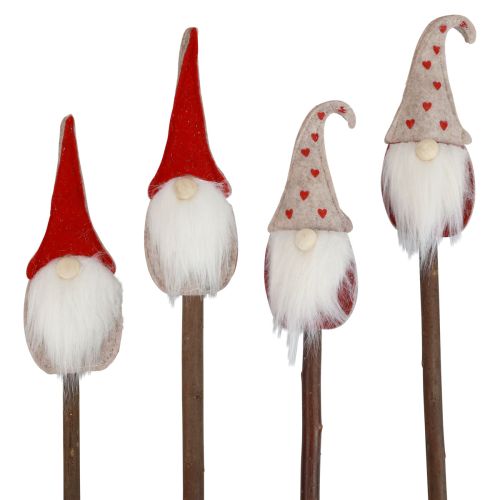 Artikel Weihnachtswichtel Gartenstecker Wichtel 48,5/50cm 4St