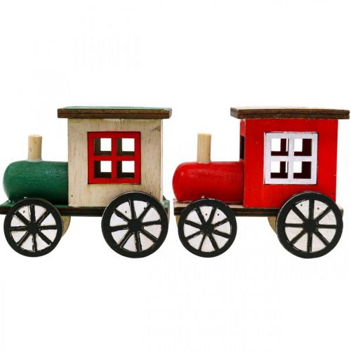 Artikel Weihnachtszug Eisenbahn Deko Holz Lokomotive H7,5cm 4 St