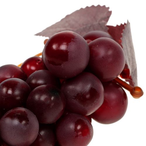 Floristik24 Weintrauben 15cm Rot