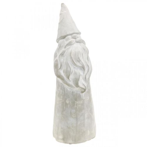 Deko Figur Wichtel Beton Weihnachtswichtel Grau H39,5cm Deko Figur Wichtel Beton Weihnachtswichtel Grau H39,5cm