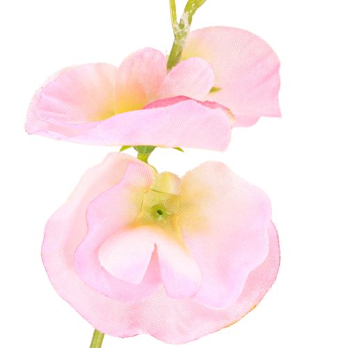 Artikel Wicken Kunstblumen Rosa auf langem Stiel 74cm 2St
