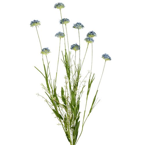 Floristik24 Wiesenblumen Blau L65cm 3St