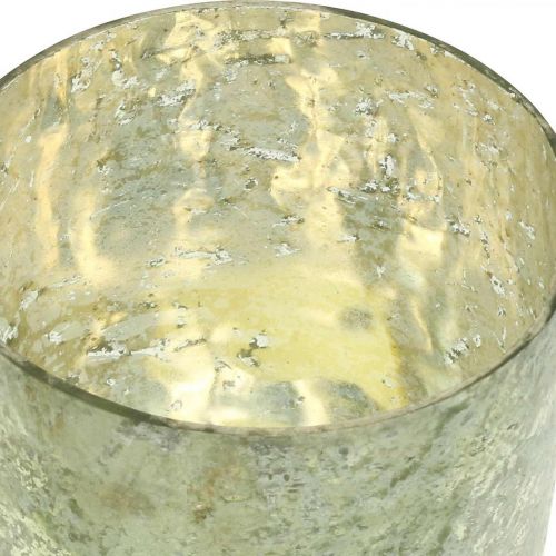 Floristik24 Windlicht Glas Teelichthalter Teelichtglas Ø12cm H15cm