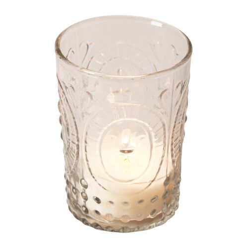 Artikel Windlicht Glas Kerzenglas Teelichthalter Glas Ø7,5cm H10cm