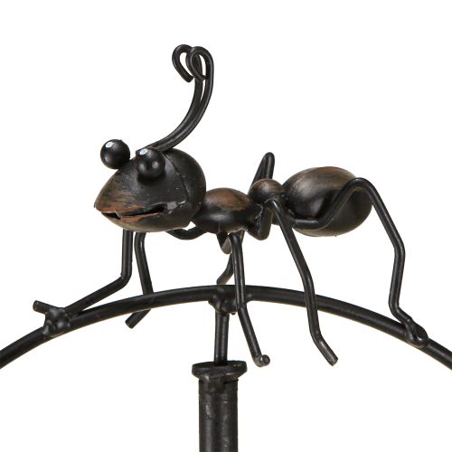 Floristik24 Windspiel Ameise Deko Gartenstecker Metall 66cm 2St