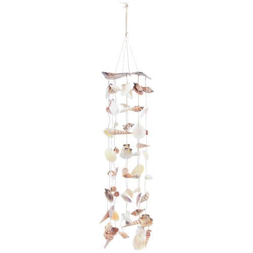 Floristik24 Windspiel Klangspiel Muschel Deko zum Hängen H80cm