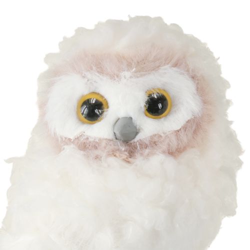 Artikel Winterdeko Deko Eulen Figuren zum Stellen Weiß 15cm 2St