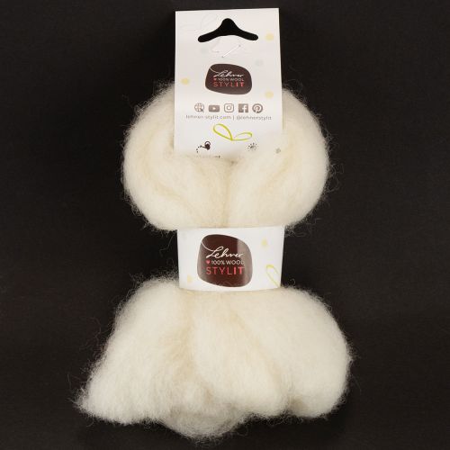 Artikel Wollband Weiß 2m Dekowolle zum Basteln & Umwickeln