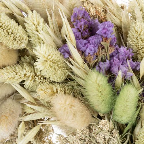 Artikel Trockenblumenkranz Frühling und Sommer Tisch und Wohnungstür für besondere Anlässe mit farbigen Akzenten 26cm