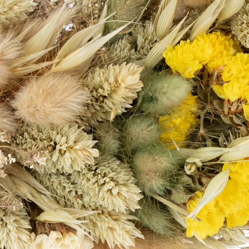 Artikel Trockenblumenkranz Natürliche Dekoration für Tisch, Wohnzimmer und Flur 25cm