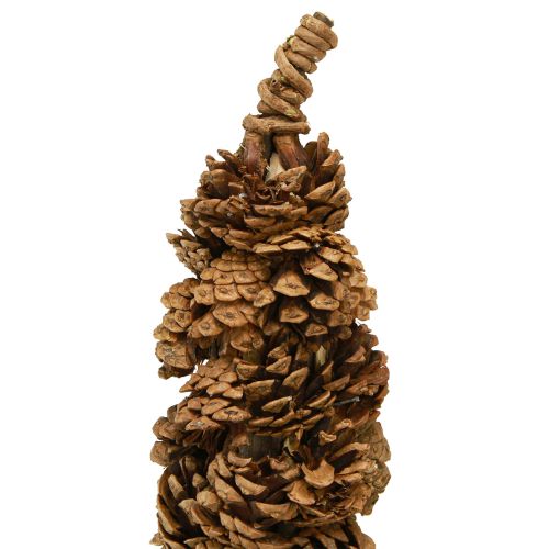 Artikel Weihnachtsdeko Zapfenbaum mit stabilem Sockel 60cm