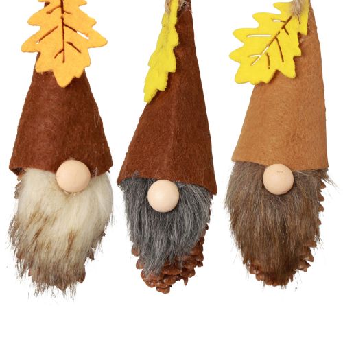 Artikel Zapfenwichtel Anhänger Wichtel Deko Herbstwichtel H10cm 6 St