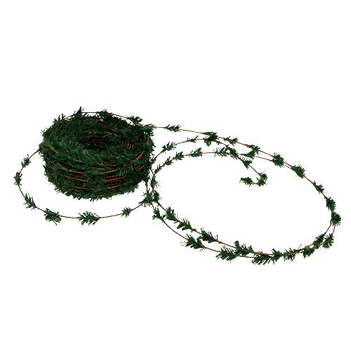 Draht// 27 Meter Zedern Girlande mini Weihnachtsgirlande mit Draht !