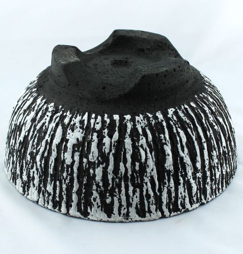 Floristik24 Zementschale rund Ø30cm Rinde