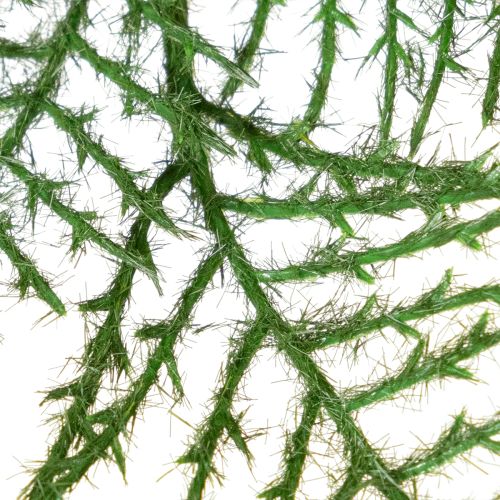 Künstlicher Bambusbaum 132 cm aus Kunststoff und Stoff mit schwarzem Topf, grün | Floristik24.at