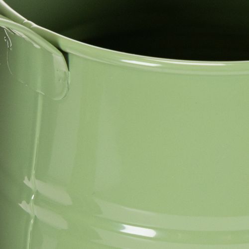 Gießkanne Metall Mintgrün 1,7L Zimmerdeko H23cm | Floristik24.at