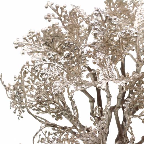 Floristik24 Deko Zweig Rosé-Gold Metallic 62cm