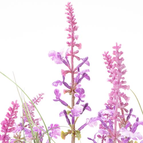 Artikel Dekogrün mit filigranen Blüten für stilvolle Gestaltung von Räumen 67cm