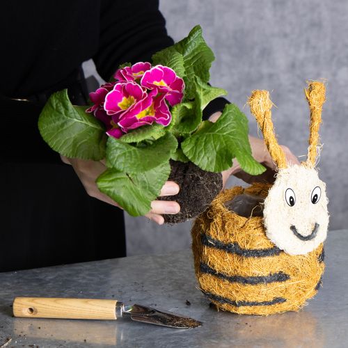 Artikel Bienenfigur aus Naturmaterialien mit süßem Design für Kinderzimmer 24cm 2St