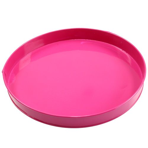 Floristik24 Untersetzer rund Ø23cm 5St. Pink