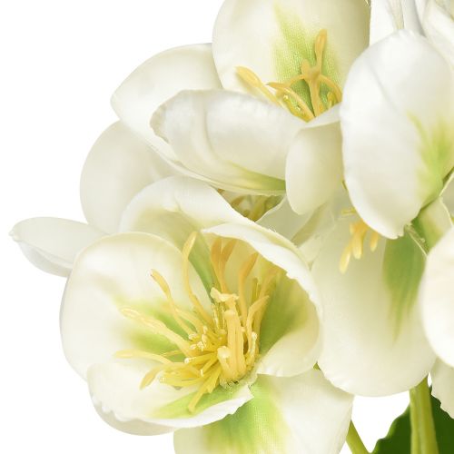 Artikel Christrosen Weiß Künstliche Blumen als Strauß 18 Blüten 60cm