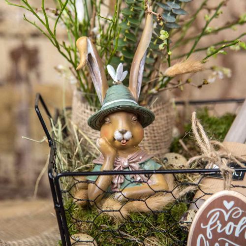 Floristik24 Deko Hase Hasenbüste Dekofigur Hasenkopf 18cm