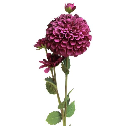 Artikel Dahlien Kunstblumen mit Lila Blüte Ø10cm L80cm 2St