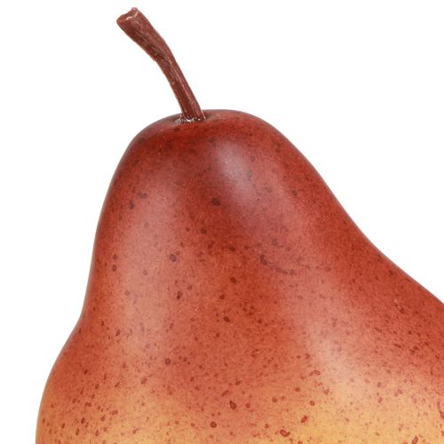 Artikel Deko Birne Gelb Braun für Herbst Erntedank Ø8,5cm 4 St