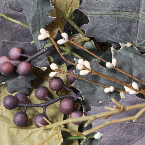 Artikel Deko Kranz Weinlaub und Trauben Herbstkranz Weinreben Ø60cm