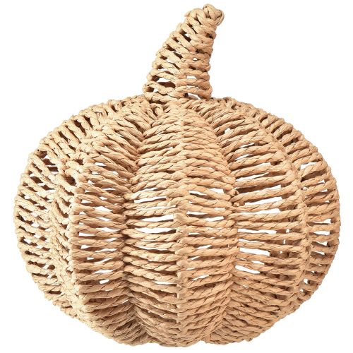 Artikel Deko Kürbis Bast Natur Rustikale Herbstdeko Ø25cm H25cm