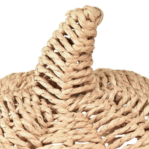 Artikel Deko Kürbis Bast Natur Rustikale Herbstdeko Ø25cm H25cm