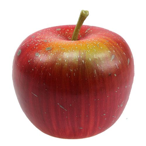 Floristik24 Deko-Äpfel 4cm Dunkerot 6St