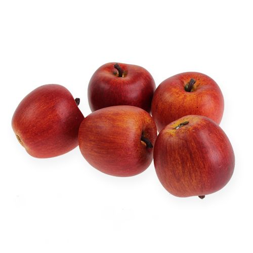 Floristik24 Apfel Gala Rot 5cm 12St