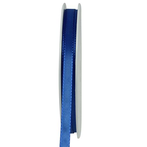 Floristik24 Geschenk- und Dekorationsband 8mm x 50m Dunkelblau
