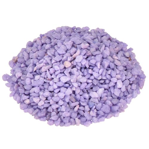 Floristik24 Dekogranulat Flieder Dekosteine Lila 2mm - 3mm 2kg