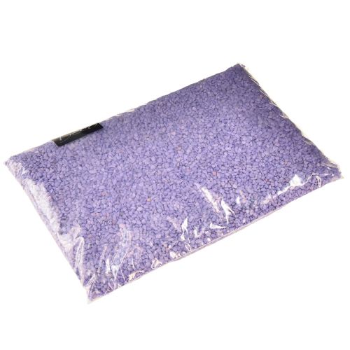 Floristik24 Dekogranulat Flieder Dekosteine Lila 2mm - 3mm 2kg