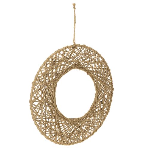 Dekoringe Metall mit Jute Ø38cm Natur 2 Stück bestellen | Floristik24.at