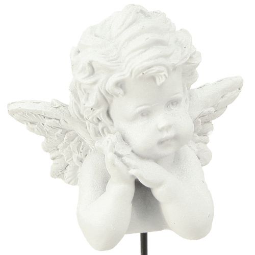 Artikel Dekostecker Engel Figuren Grabschmuck Weiß H5cm 6St