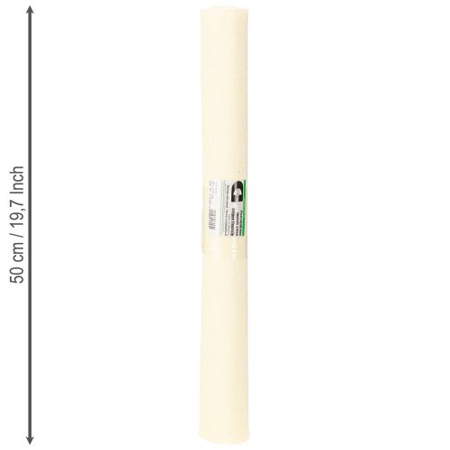 Artikel Floristen-Krepppapier Floristenkrepp Champagner 50×250cm 5St