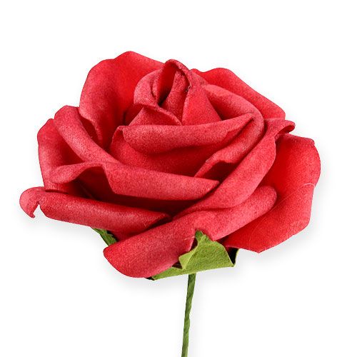 Artikel Foam-Rose Ø6cm Rot 27St